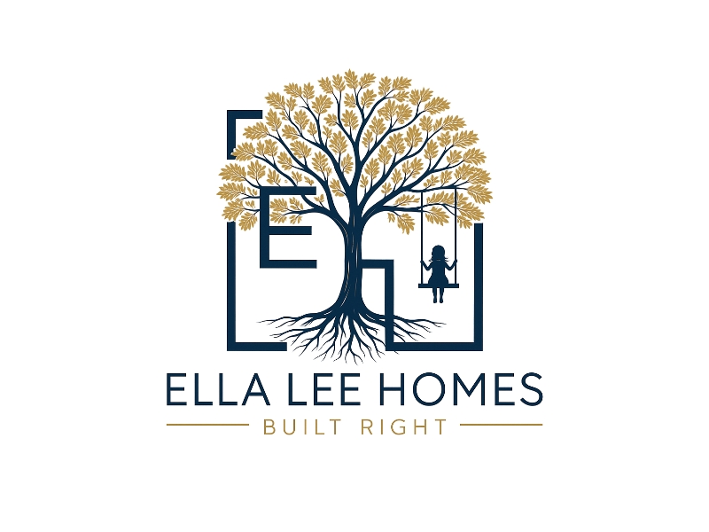 Ella Lee Homes logo design by iffikhan