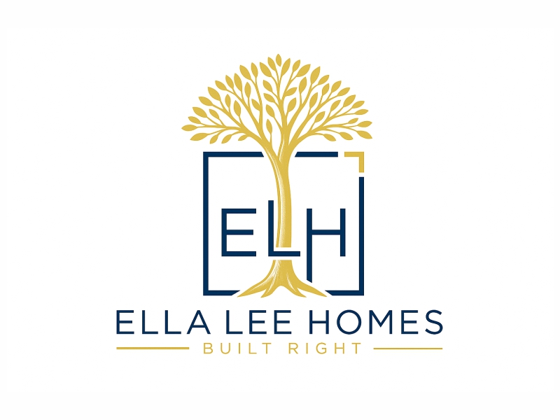 Ella Lee Homes logo design by Al-fath