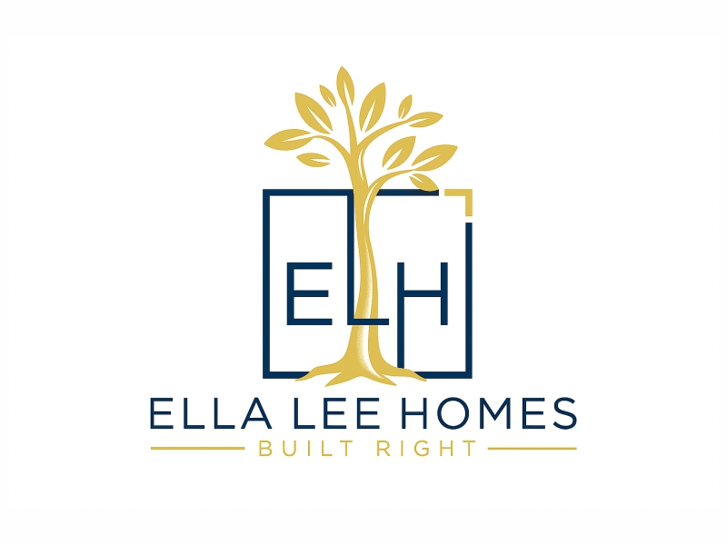 Ella Lee Homes logo design by Al-fath