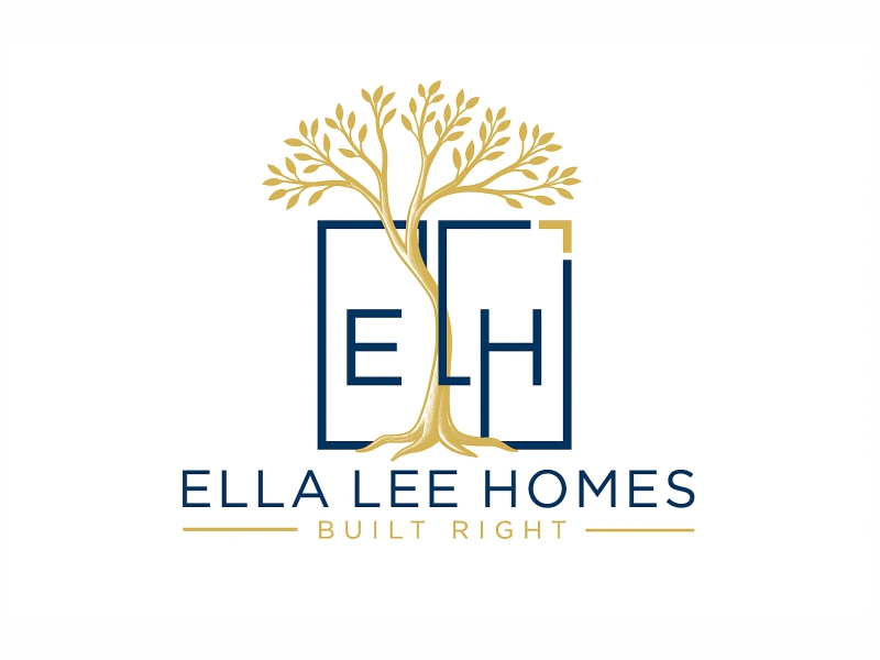 Ella Lee Homes logo design by Al-fath
