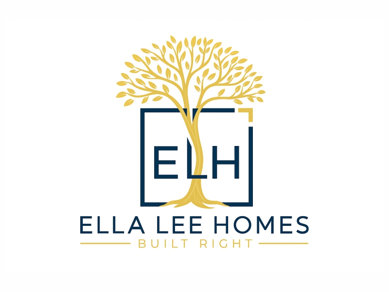 Ella Lee Homes logo design by Al-fath