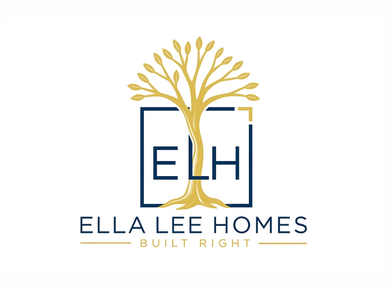 Ella Lee Homes logo design by fitriangga
