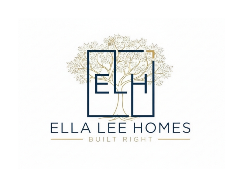 Ella Lee Homes logo design by iffikhan