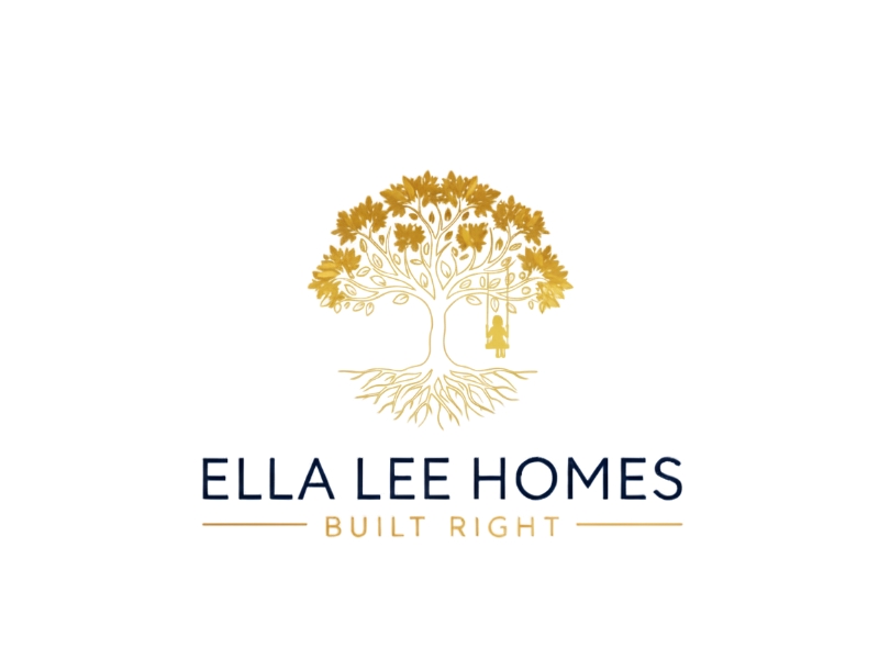 Ella Lee Homes logo design by iffikhan