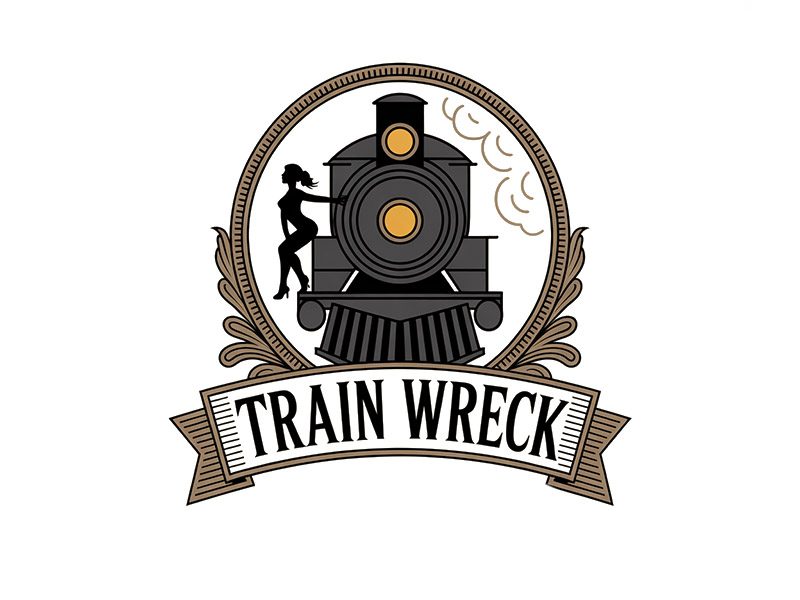 Train Wreck logo design by IamSoya