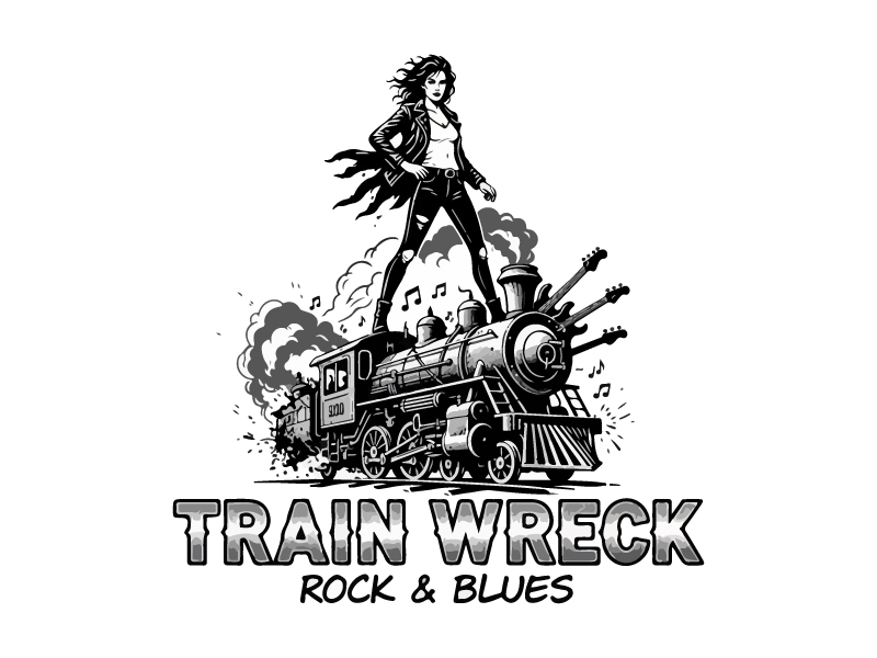 Train Wreck logo design by King