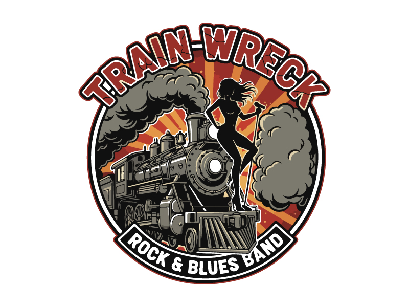 Train Wreck logo design by King