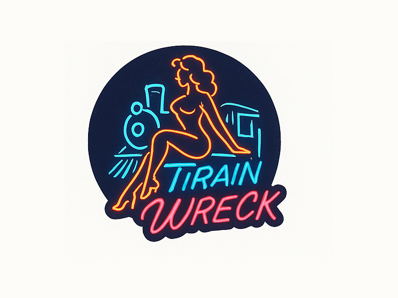 Train Wreck logo design by Bright Ritchil