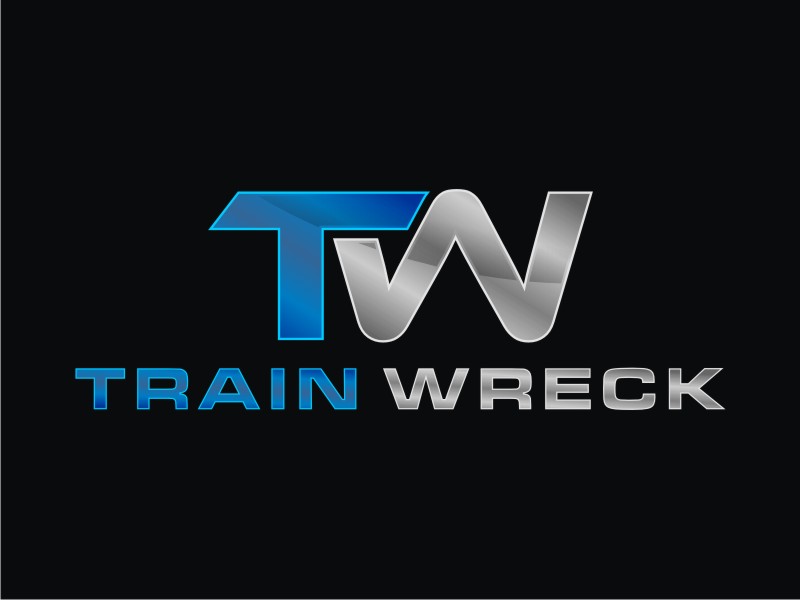 Train Wreck logo design by Artomoro