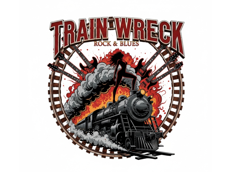 Train Wreck logo design by FIAFAI
