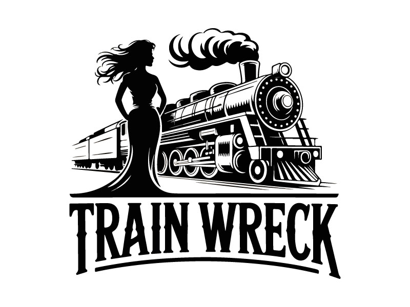 Train Wreck logo design by Suvendu
