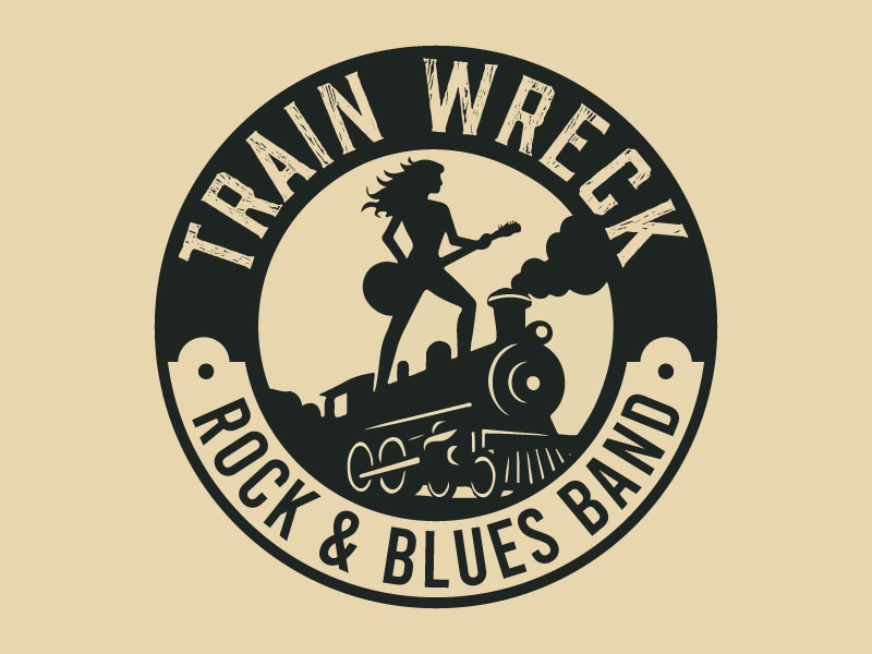 Train Wreck logo design by Rahul Biswas