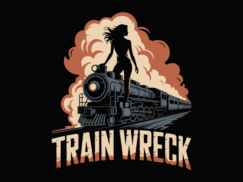 Train Wreck logo design by Rahul Biswas