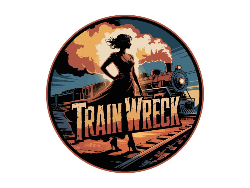 Train Wreck logo design by Rahul Biswas