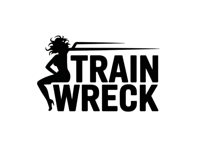 Train Wreck logo design by Queen D