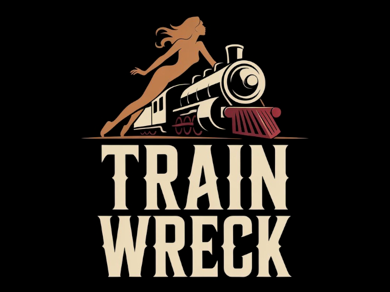 Train Wreck logo design by Nai