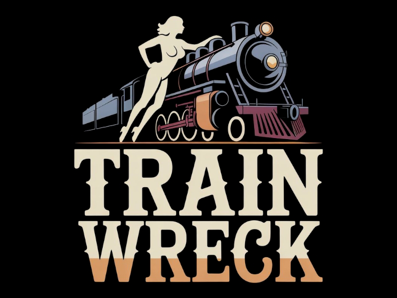 Train Wreck logo design by Nai