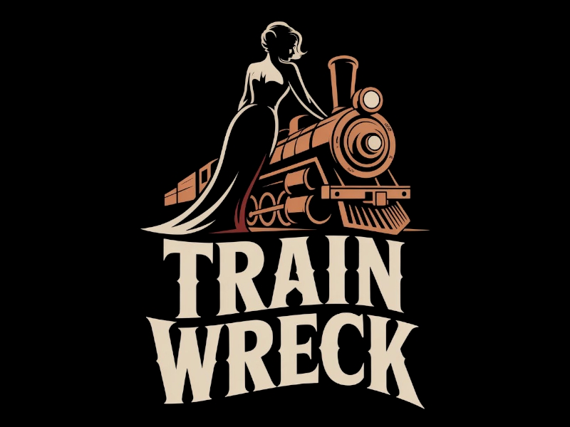 Train Wreck logo design by Nai