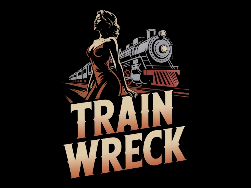 Train Wreck logo design by Nai