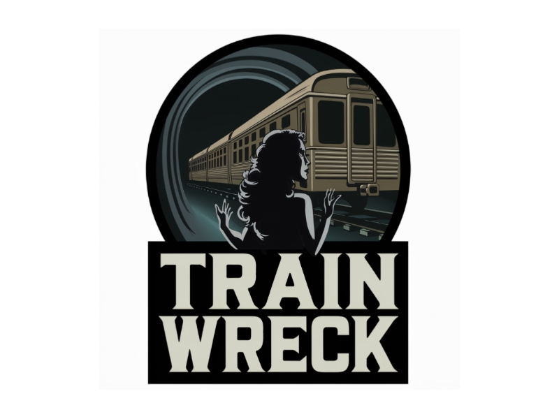 Train Wreck logo design by Charii