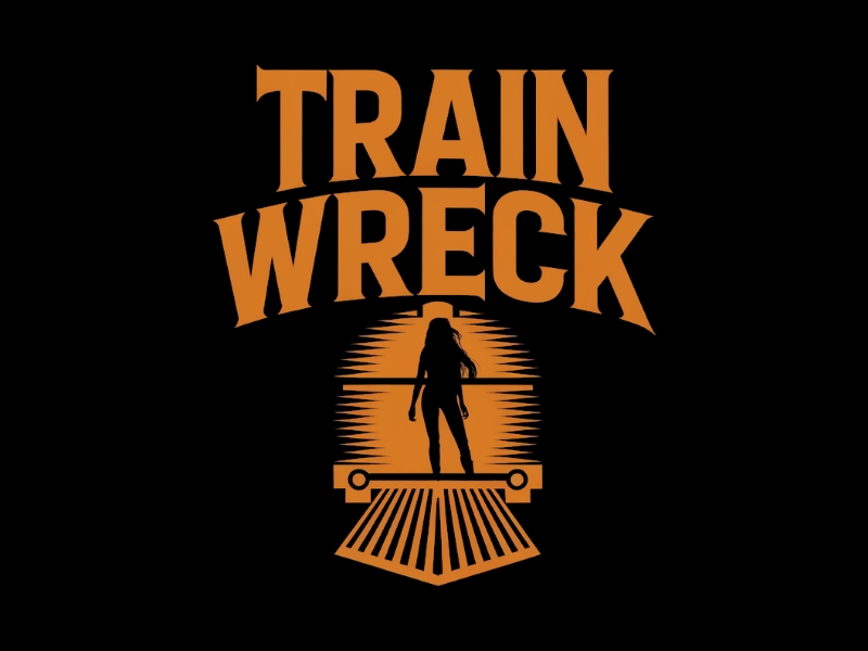 Train Wreck logo design by Charii