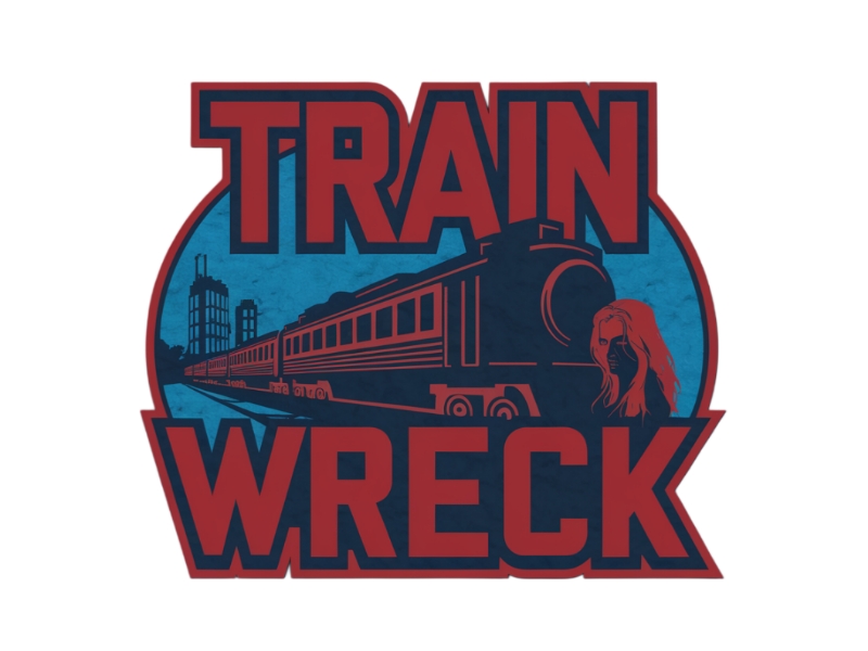 Train Wreck logo design by Charii