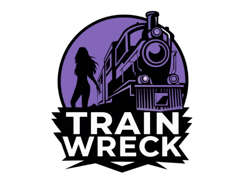 Train Wreck logo design by Charii