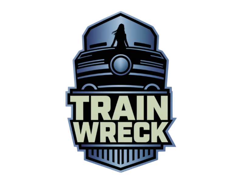 Train Wreck logo design by Charii