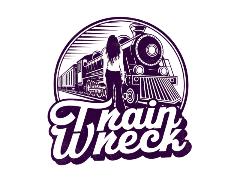 Train Wreck logo design by Charii