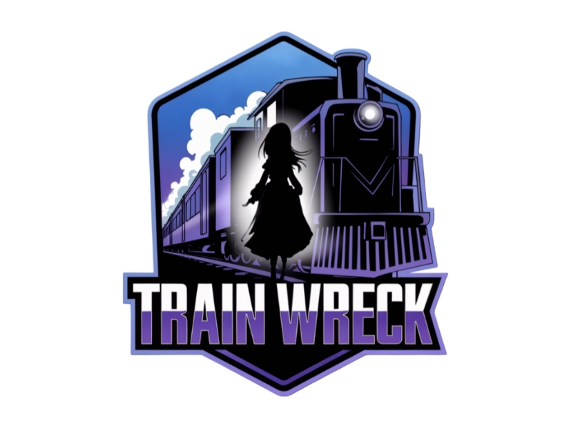 Train Wreck logo design by Charii