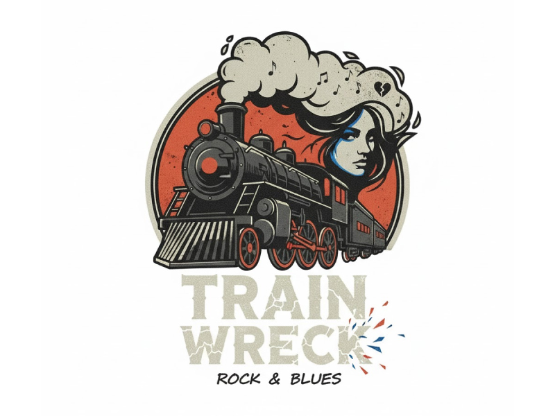 Train Wreck logo design by Mr uink