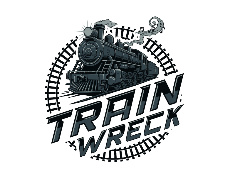 Train Wreck logo design by Mr uink