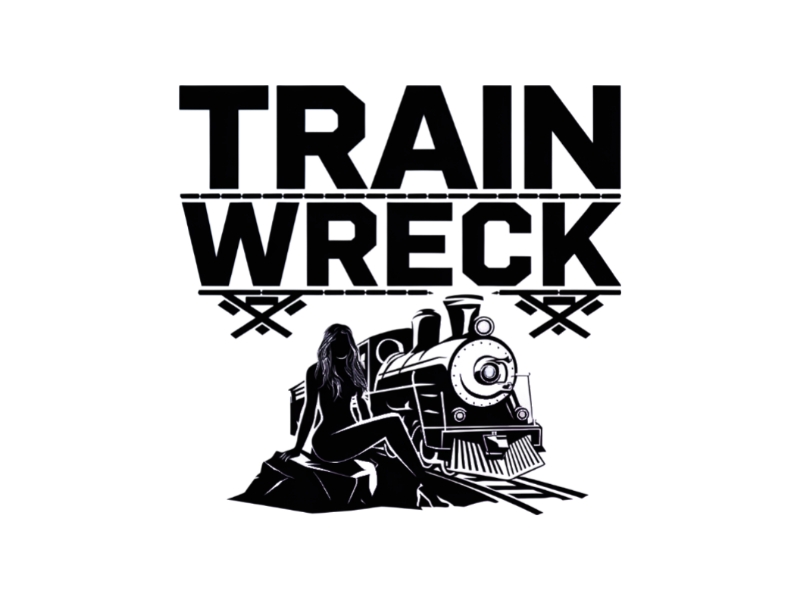 Train Wreck logo design by D_king