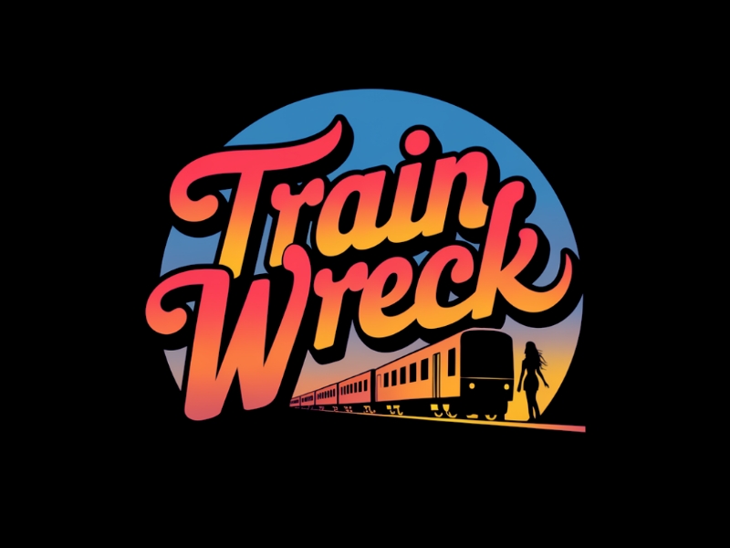 Train Wreck logo design by D_king