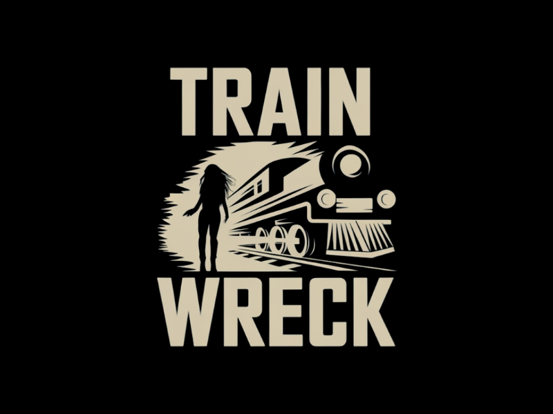 Train Wreck logo design by D_king