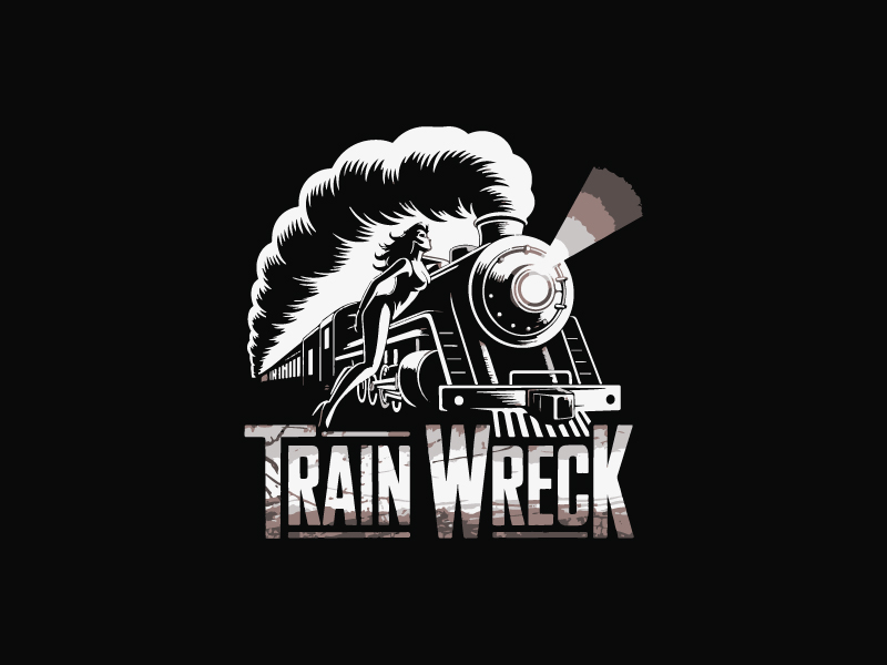 Train Wreck logo design by Sami Ur Rab