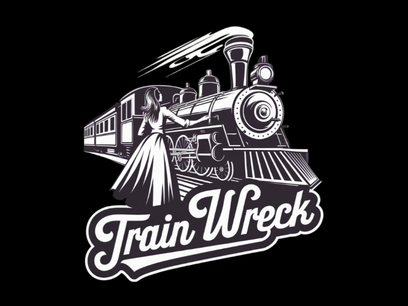 Train Wreck logo design by Marena