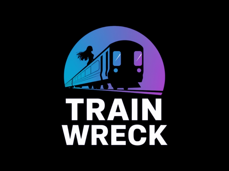 Train Wreck logo design by Marena