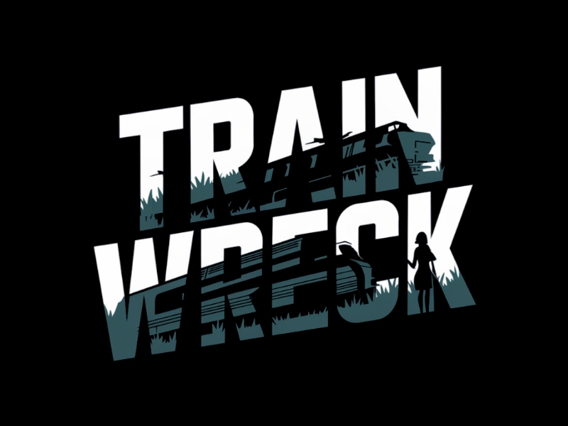 Train Wreck logo design by Marena