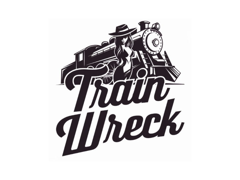 Train Wreck logo design by Marena