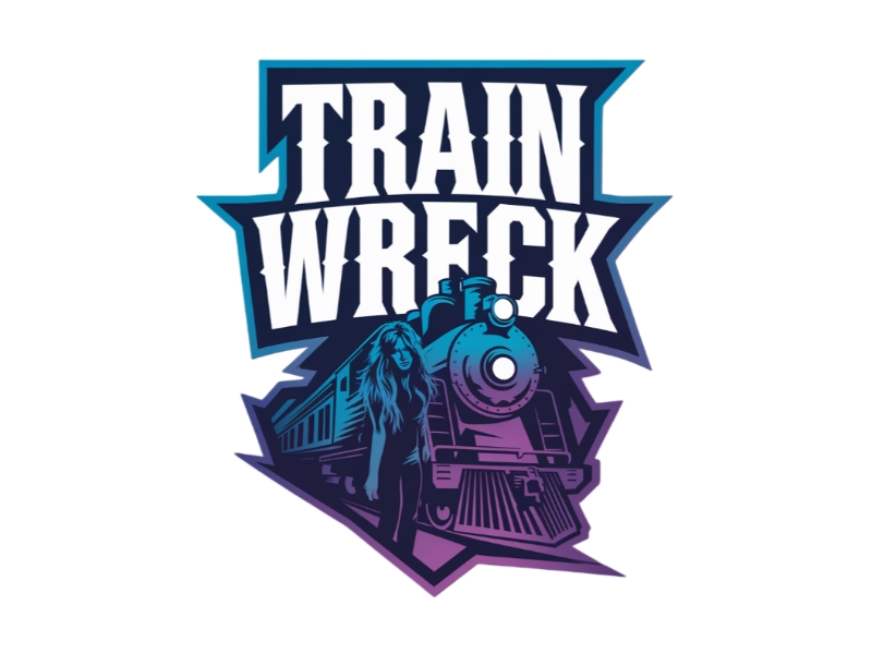 Train Wreck logo design by D_king