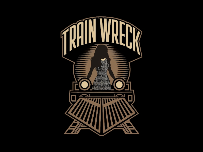 Train Wreck logo design by D_king