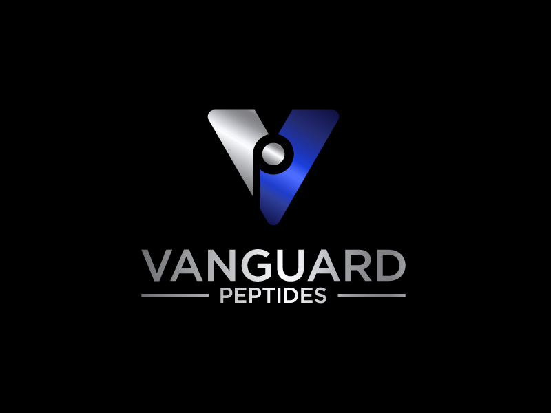 Vanguard Peptides logo design by bigboss