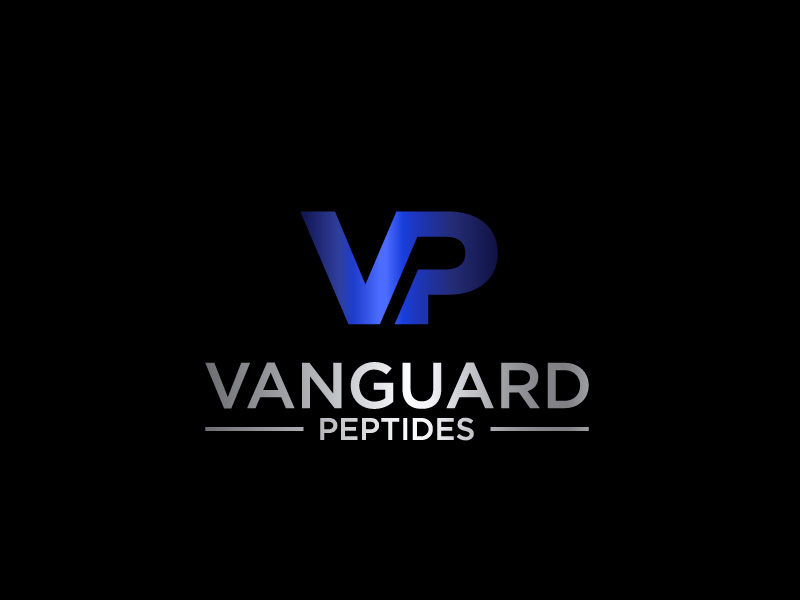 Vanguard Peptides logo design by bigboss