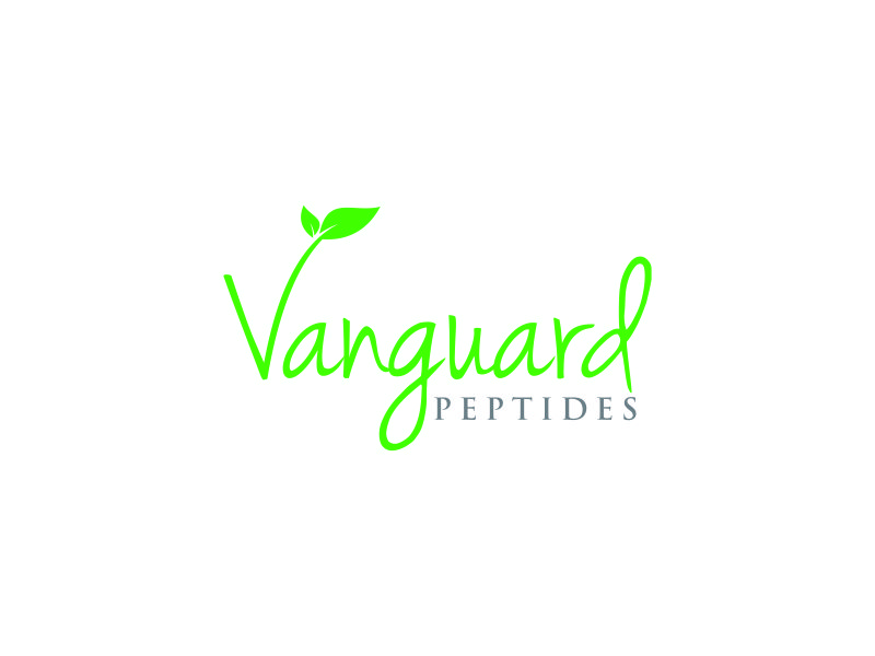 Vanguard Peptides logo design by ozenkgraphic