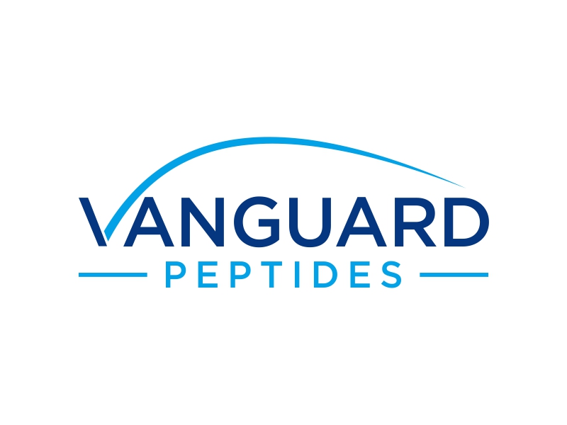 Vanguard Peptides logo design by creator_studios