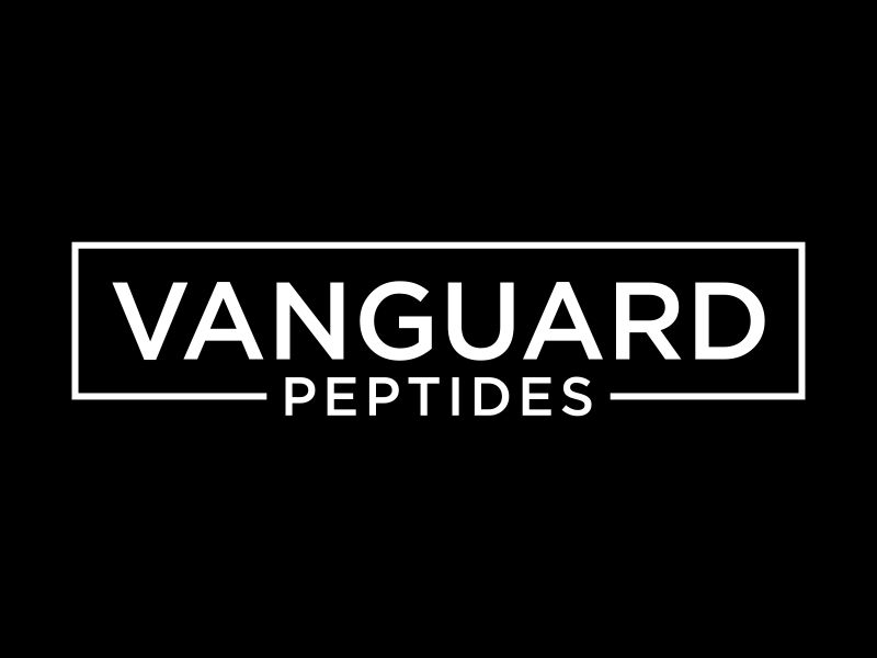 Vanguard Peptides logo design by dewipadi
