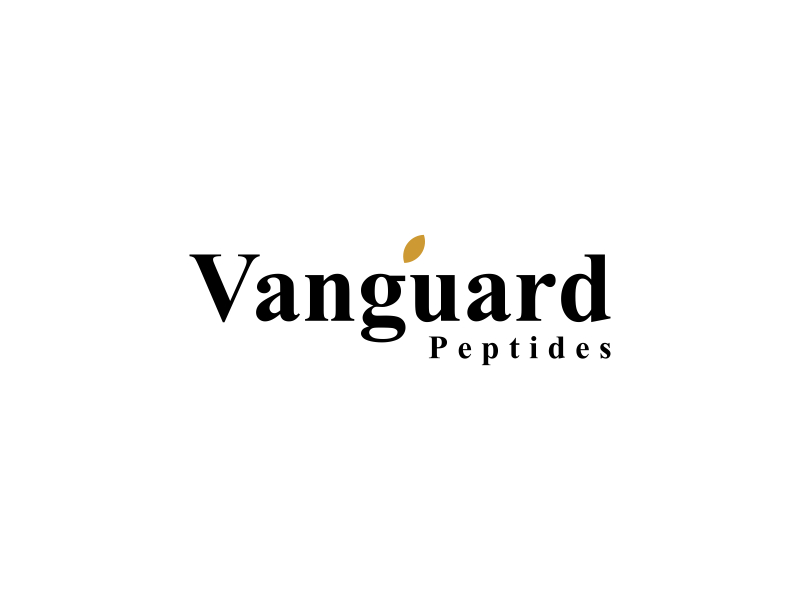 Vanguard Peptides logo design by scania