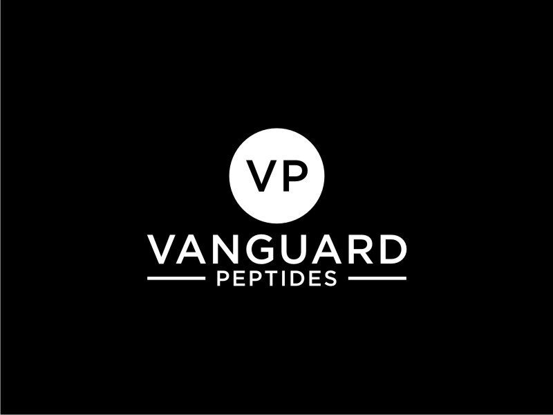 Vanguard Peptides logo design by jancok