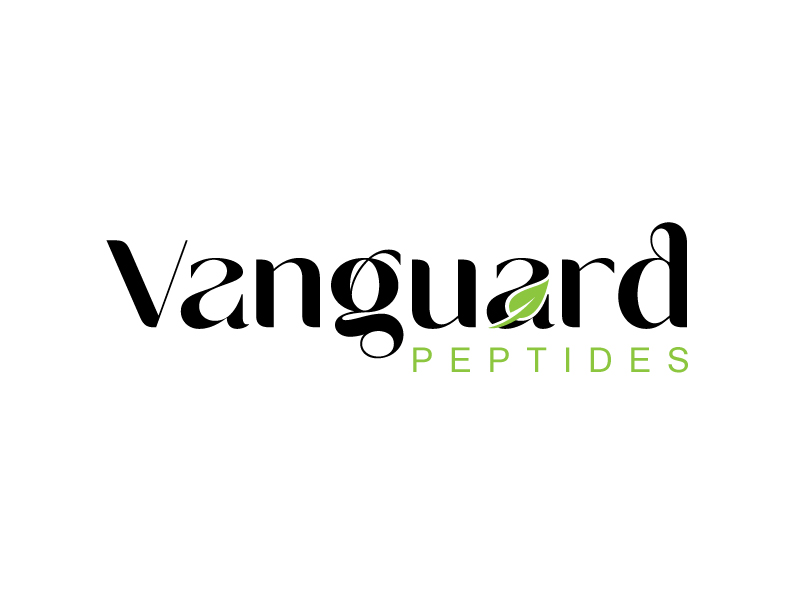 Vanguard Peptides logo design by giggi